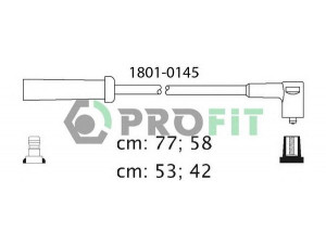 PROFIT 1801-0145 uždegimo laido komplektas 
 Kibirkšties / kaitinamasis uždegimas -> Uždegimo laidai/jungtys
5967L3, 5967L6, 5967L8, 5967N1