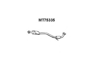 VENEPORTE MT75335 vidurinis duslintuvas 
 Išmetimo sistema -> Duslintuvas
MB577147