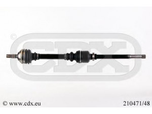 CDX 210471/48 kardaninis velenas 
 Ratų pavara -> Kardaninis velenas