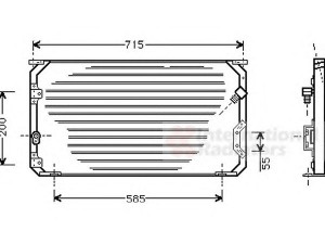 VAN WEZEL 53005190 kondensatorius, oro kondicionierius 
 Oro kondicionavimas -> Kondensatorius
8846012460, 94855107