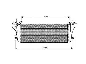 AVA QUALITY COOLING RT4223 tarpinis suslėgto oro aušintuvas, kompresorius 
 Variklis -> Oro tiekimas -> Įkrovos agregatas (turbo/superįkrova) -> Tarpinis suslėgto oro aušintuvas
7701042654