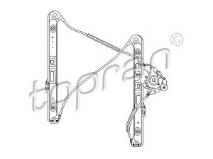 TOPRAN 501 824 lango pakėliklis 
 Vidaus įranga -> Elektrinis lango pakėliklis
5133 7 020 659, 5133 8 212 097