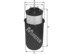 MFILTER A 264 oro filtras 
 Filtrai -> Oro filtras
003 094 51 04