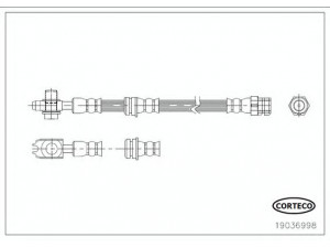 CORTECO 19036998 stabdžių žarnelė
5N0611701A, 5N0611701A, 5N0611701A