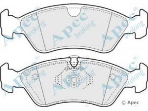 APEC braking PAD1031 stabdžių trinkelių rinkinys, diskinis stabdys 
 Techninės priežiūros dalys -> Papildomas remontas
1605089, 1605746, 1605789, 1605911