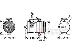 VAN WEZEL 0600K334 kompresorius, oro kondicionierius 
 Oro kondicionavimas -> Kompresorius/dalys
64526921650, 64528377067, 6921650