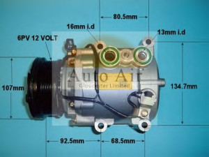 AUTO AIR GLOUCESTER 14-0314 kompresorius, oro kondicionierius
1481792, 6S711D629CA