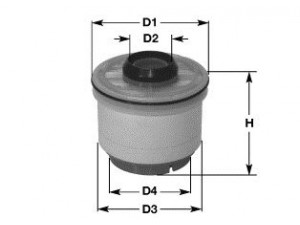 CLEAN FILTERS MG1667 kuro filtras 
 Filtrai -> Kuro filtras
1860400021, 2330087317, 233900L010