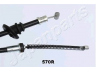JAPANPARTS BC-570R trosas, stovėjimo stabdys 
 Stabdžių sistema -> Valdymo svirtys/trosai
MR249714