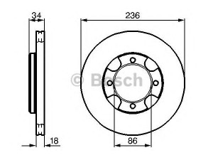 BOSCH 0 986 478 277 stabdžių diskas 
 Dviratė transporto priemonės -> Stabdžių sistema -> Stabdžių diskai / priedai
MB618734, MB618735