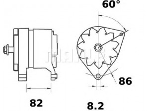 MAHLE ORIGINAL MG 117 kintamosios srovės generatorius
2147483647, 47518999, 87576053