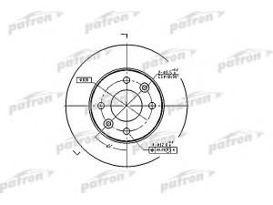 PATRON PBD1015 stabdžių diskas 
 Dviratė transporto priemonės -> Stabdžių sistema -> Stabdžių diskai / priedai
7700716947, 7701204285, 7701716947