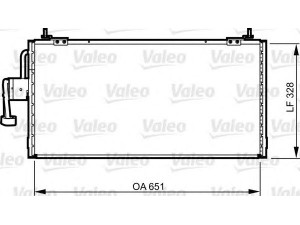 VALEO 814260 kondensatorius, oro kondicionierius 
 Oro kondicionavimas -> Kondensatorius
MR216132, MR513005