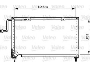 VALEO 814274 kondensatorius, oro kondicionierius 
 Oro kondicionavimas -> Kondensatorius
GJ5161480B