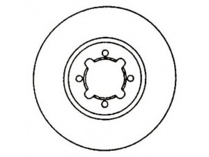 JURID 561223J stabdžių diskas 
 Stabdžių sistema -> Diskinis stabdys -> Stabdžių diskas
4020697200, 40206P6500, 40206P6502