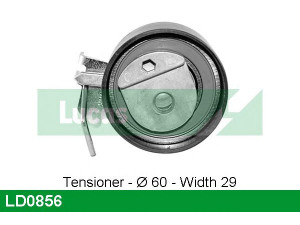 LUCAS ENGINE DRIVE LD0856 įtempiklio skriemulys, paskirstymo diržas
0829.A5, 0829.C6, 9645209880, 9652771780