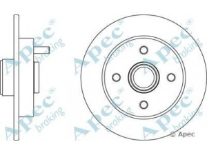 APEC braking DSK319 stabdžių diskas 
 Stabdžių sistema -> Diskinis stabdys -> Stabdžių diskas
4240387708