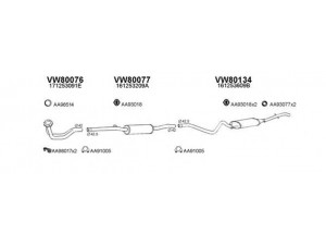 VENEPORTE 800237 išmetimo sistema 
 Išmetimo sistema -> Išmetimo sistema, visa