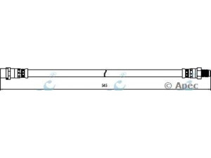 APEC braking HOS4041 stabdžių žarnelė 
 Stabdžių sistema -> Stabdžių žarnelės
9014280335