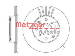 METZGER 6369.10 stabdžių diskas 
 Stabdžių sistema -> Diskinis stabdys -> Stabdžių diskas
45251-SB2-780, 45251-SB2-781, 45251-SB2-782