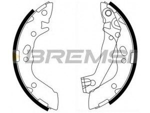 BREMSI GF0737 stabdžių trinkelių komplektas 
 Techninės priežiūros dalys -> Papildomas remontas
5830502A00, 5830502A10, 5830505A00