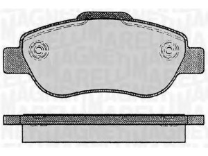 MAGNETI MARELLI 363916060236 stabdžių trinkelių rinkinys, diskinis stabdys 
 Techninės priežiūros dalys -> Papildomas remontas
77362691