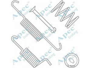 APEC braking KIT2018 priedų komplektas, stabdžių trinkelės 
 Stabdžių sistema -> Būgninis stabdys -> Dalys/priedai