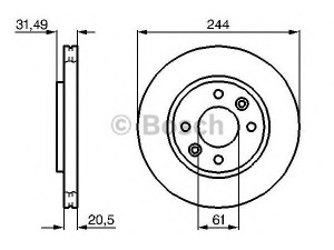 BOSCH 0 986 478 278 stabdžių diskas 
 Stabdžių sistema -> Diskinis stabdys -> Stabdžių diskas
77 00 758 901, 77 01 204 954, 77 01 467 954