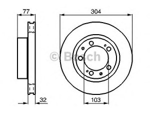 BOSCH 0 986 478 408 stabdžių diskas 
 Dviratė transporto priemonės -> Stabdžių sistema -> Stabdžių diskai / priedai
8A0 615 301 B, 928 351 043 03, 928 351 043 04