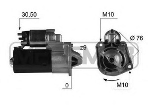 MESSMER 220412 starteris 
 Elektros įranga -> Starterio sistema -> Starteris
1374049, 3M5T-11000-EA, 36050273