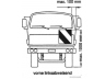 HERTH+BUSS ELPARTS 78629021 įspėjamoji stovėjimo plokštė