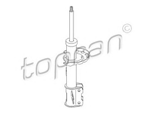 TOPRAN 206 868 amortizatorius 
 Pakaba -> Amortizatorius
03 44 065, 03 44 081, 3 44 065