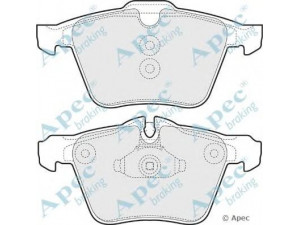 APEC braking PAD1595 stabdžių trinkelių rinkinys, diskinis stabdys 
 Techninės priežiūros dalys -> Papildomas remontas
C2C27291, C2C36974, T2R7247
