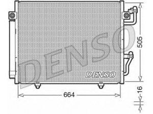 DENSO DCN45005 kondensatorius, oro kondicionierius
7812A050