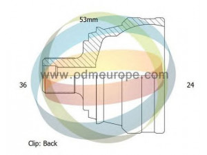 ODM-MULTIPARTS 12-050424 jungčių komplektas, kardaninis velenas 
 Ratų pavara -> Sujungimai/komplektas
GG29-25-500A, GG29-25-50XA