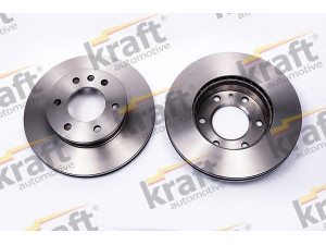 KRAFT AUTOMOTIVE 6041414 stabdžių diskas 
 Stabdžių sistema -> Diskinis stabdys -> Stabdžių diskas
906 421 00 12, 2E0 615 301