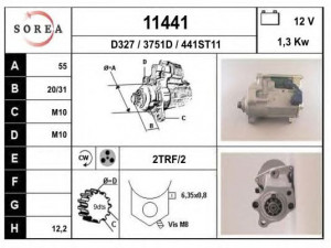 EAI 11441 starteris
2810026043, 2810026053, 2810026061