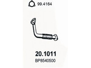ASSO 20.1011 išleidimo kolektorius 
 Išmetimo sistema -> Išmetimo vamzdžiai
BP8540500, BP8540500C