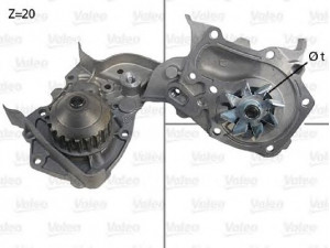 VALEO 506564 vandens siurblys 
 Aušinimo sistema -> Vandens siurblys/tarpiklis -> Vandens siurblys
7700866518, 8200146301, 8200146301
