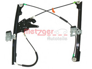 METZGER 2160009 lango pakėliklis 
 Vidaus įranga -> Elektrinis lango pakėliklis
1H0 837 461A, 1H0 837 461C