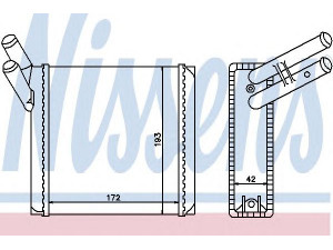 NISSENS 71170 šilumokaitis, salono šildymas 
 Šildymas / vėdinimas -> Šilumokaitis
75513460, 75513460