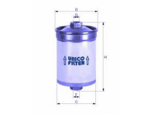 UNICO FILTER FI 8152 kuro filtras 
 Degalų tiekimo sistema -> Kuro filtras/korpusas
82425329, 5020 405, 5020 406, 6103 279
