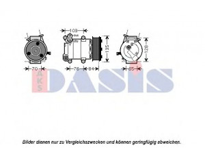 AKS DASIS 851096N kompresorius, oro kondicionierius 
 Oro kondicionavimas -> Kompresorius/dalys
1383679, 1421335, 1444893, 6C1119D629BC