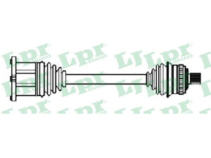 LPR DS52269 kardaninis velenas 
 Ratų pavara -> Kardaninis velenas
4B0407271AS, 4B0407271BB, 4B0407451PX