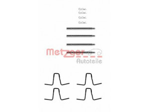 METZGER 109-0978 priedų komplektas, diskinių stabdžių trinkelės 
 Stabdžių sistema -> Diskinis stabdys -> Stabdžių dalys/priedai