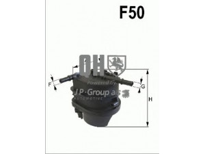 JP GROUP 1518703009 kuro filtras 
 Techninės priežiūros dalys -> Papildomas remontas
190183, 9656937180, 9656937180