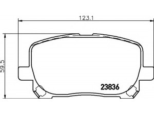 HELLA 8DB 355 010-221 stabdžių trinkelių rinkinys, diskinis stabdys 
 Techninės priežiūros dalys -> Papildomas remontas
0446502080, 0446544050, 0446544060