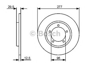 BOSCH 0 986 479 487 stabdžių diskas 
 Dviratė transporto priemonės -> Stabdžių sistema -> Stabdžių diskai / priedai
43512 87603 000, 43512 87607 000