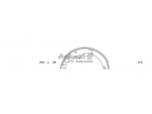 ASHUKI N011-25 stabdžių trinkelių komplektas 
 Techninės priežiūros dalys -> Papildomas remontas
0 986 487 316/BOSCH, 44060-T6425