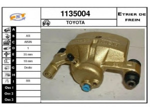 SNRA 1135004 stabdžių apkaba 
 Dviratė transporto priemonės -> Stabdžių sistema -> Stabdžių apkaba / priedai
4773020250, 4773020260, 4773033010